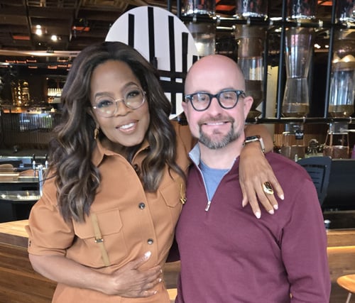 Kyle with Oprah cropped for square Kyle with Oprah cropped for square