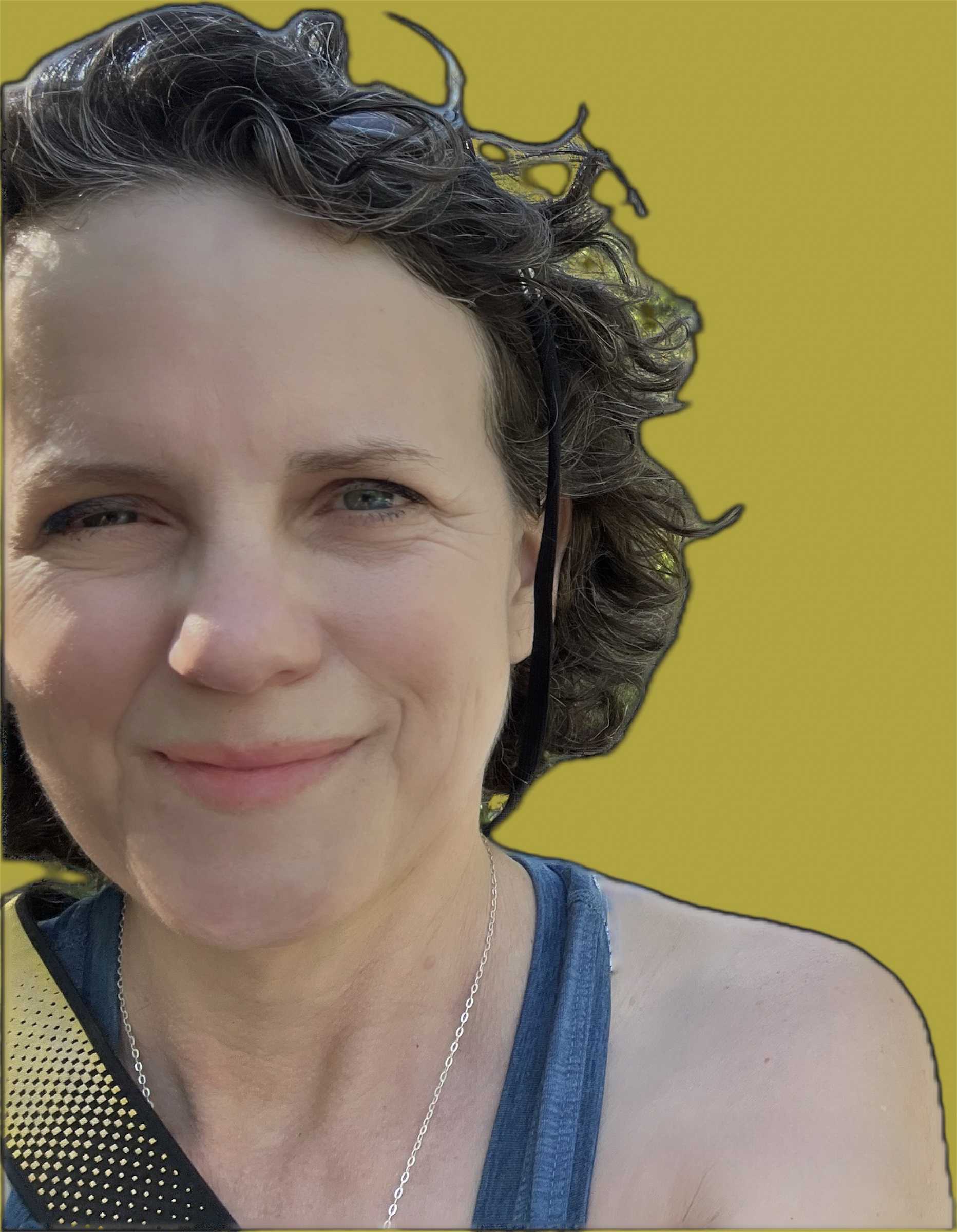  Portrait of Jenni Lilledahl, co-founder of The Brave New Workshop and creator of Improv for Life. 